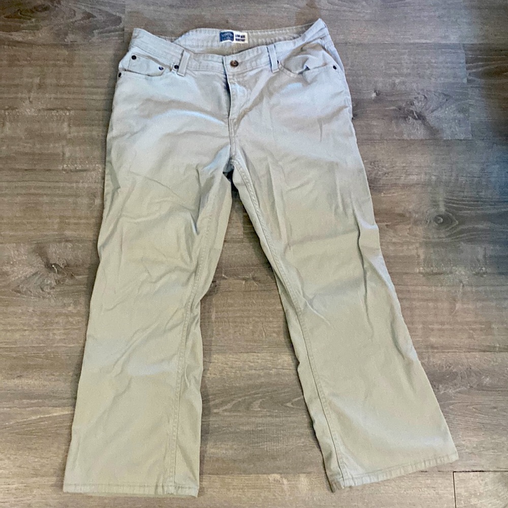 Signature pants short 14 low rise bootcut